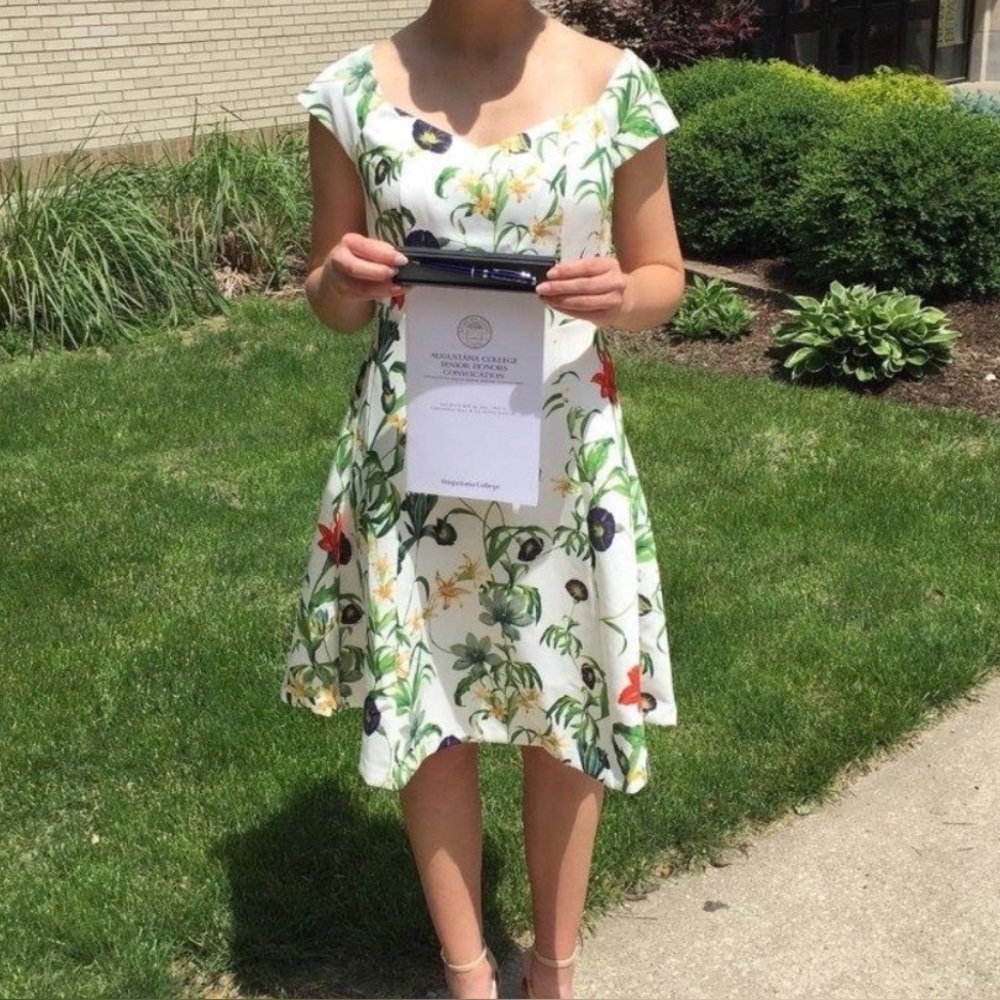 Retro Floral Dress